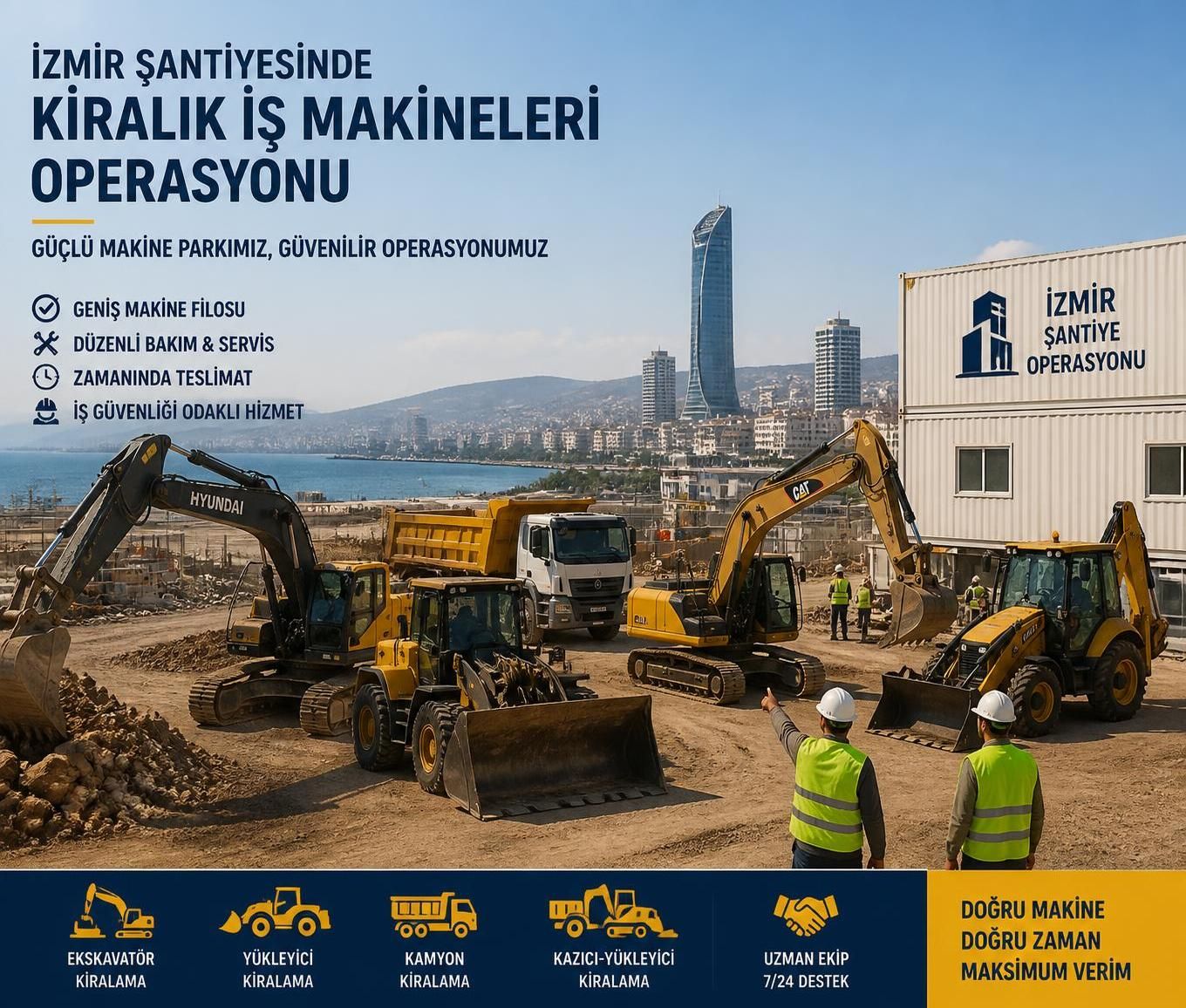 kiralık iş makineleri ile projelerinizde maliyetleri düşürmenin avantajlarını keşfedin ve verimliliği artırın.