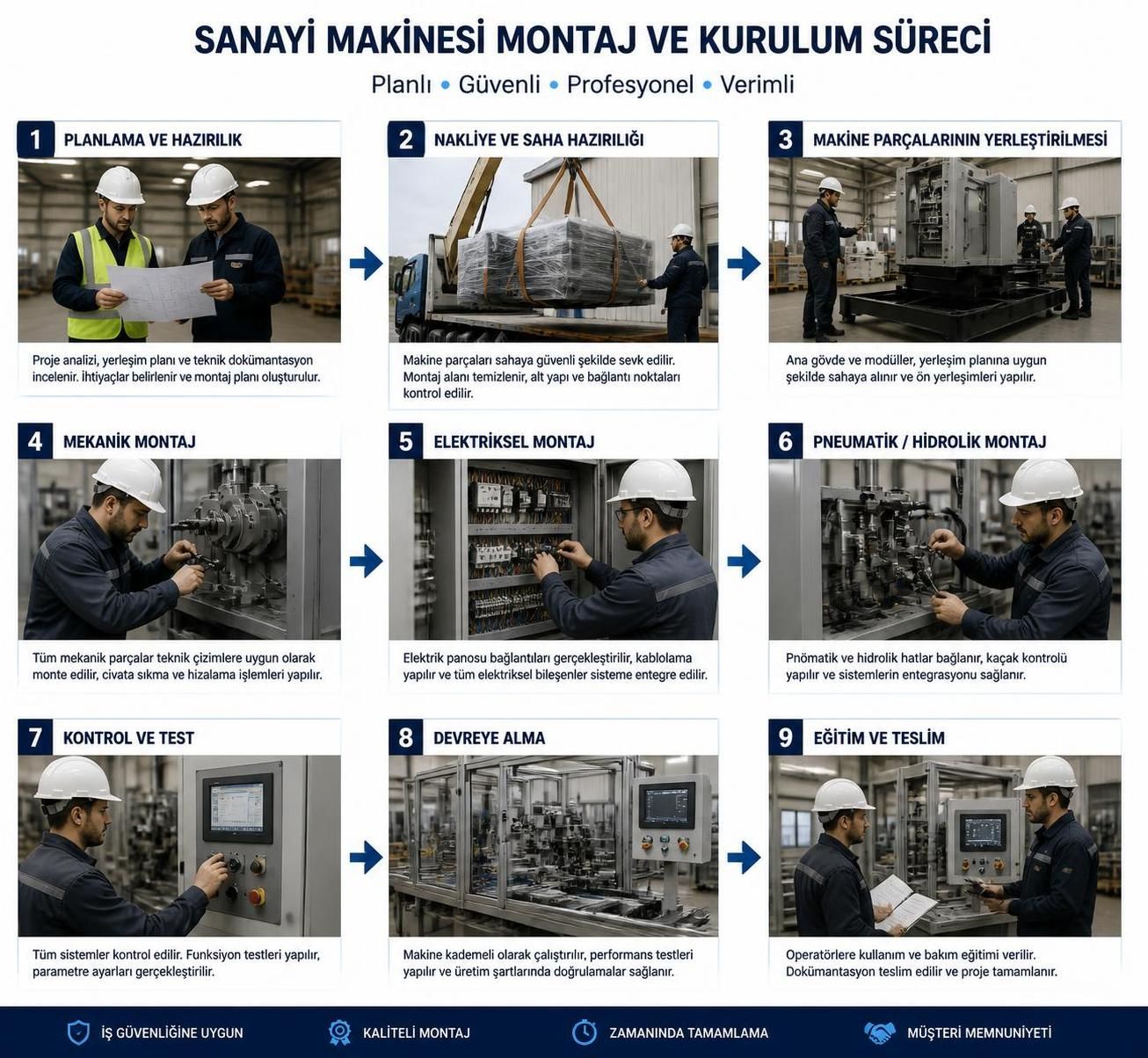 makine nakliye ve montaj maliyetlerinin nasıl hesaplandığını öğrenin ve bütçenizi en verimli şekilde nasıl optimize edebileceğinizi keşfedin.