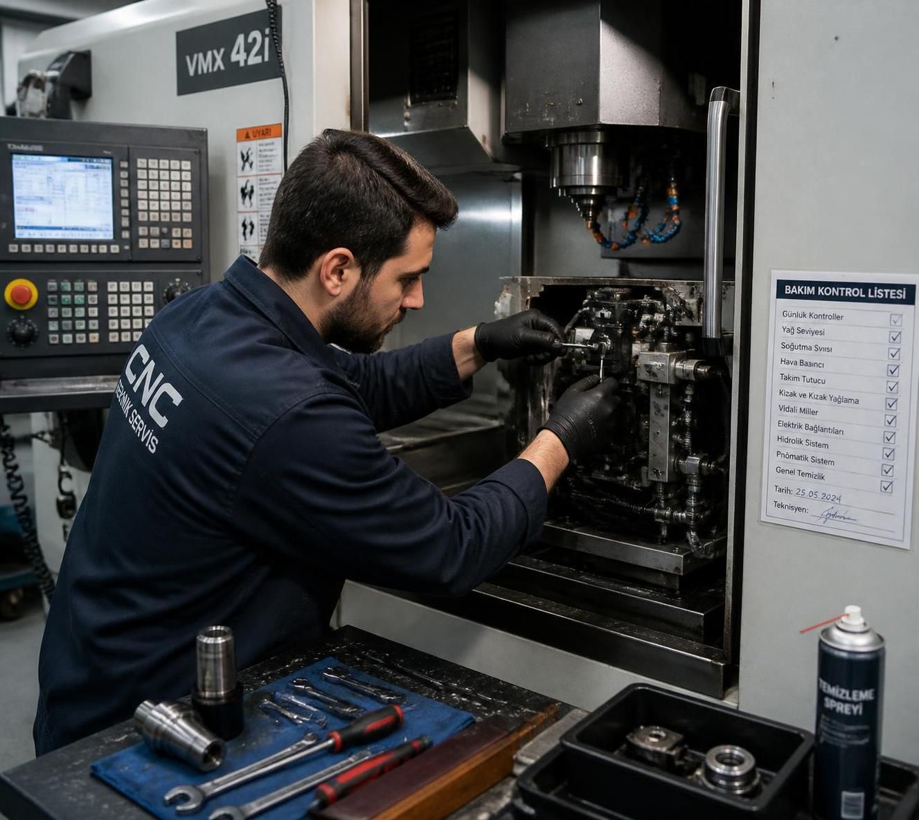 cnc bakım maliyeti nedir, hangi faktörlere bağlıdır ve doğru şekilde nasıl hesaplanır? bu rehberle cnc makinelerinizin bakım giderlerini öğrenin ve bütçenizi optimize edin.
