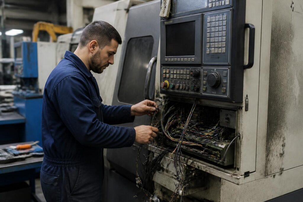 cnc operatör paneli arızalarının yaygın nedenlerini ve etkili çözüm yöntemlerini öğrenin. sorun giderme rehberi ile üretim kesintilerini minimuma indirin.