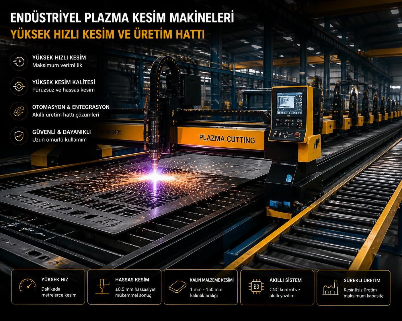 cnc plazma kesim masası fiyatları hakkında bilgi edinin, fiyatları neyin etkilediğini ve en uygun maliyeti nasıl belirleyebileceğinizi keşfedin.