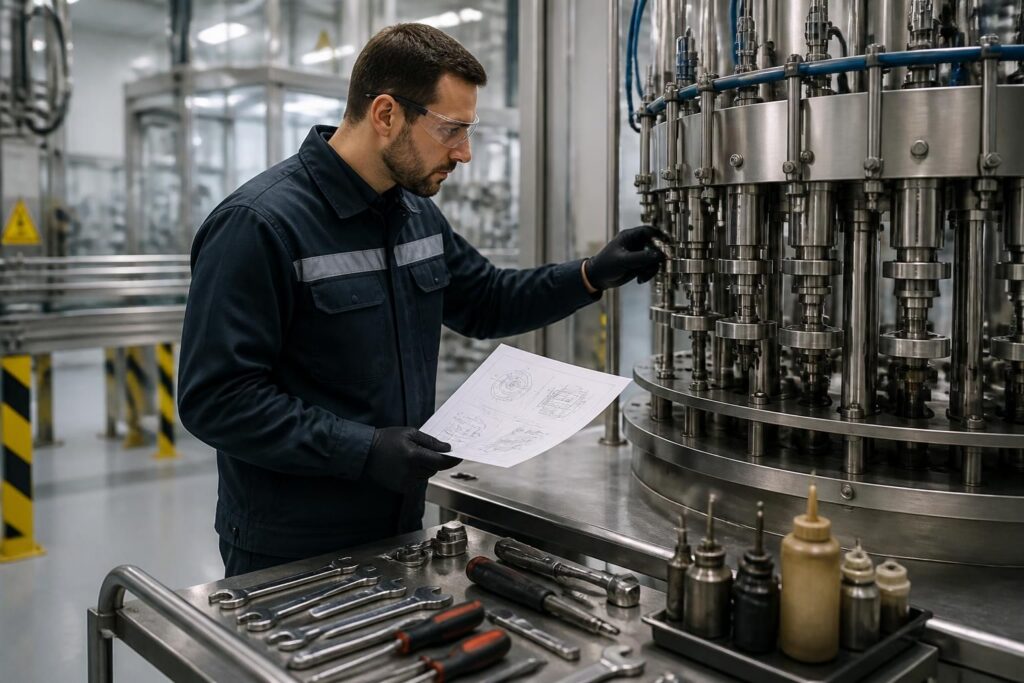 dolum makinesi bakım planı nasıl hazırlanır? adım adım rehberimizle dolum makinelerinizin verimli çalışması için etkili bakım planları oluşturmayı öğrenin.