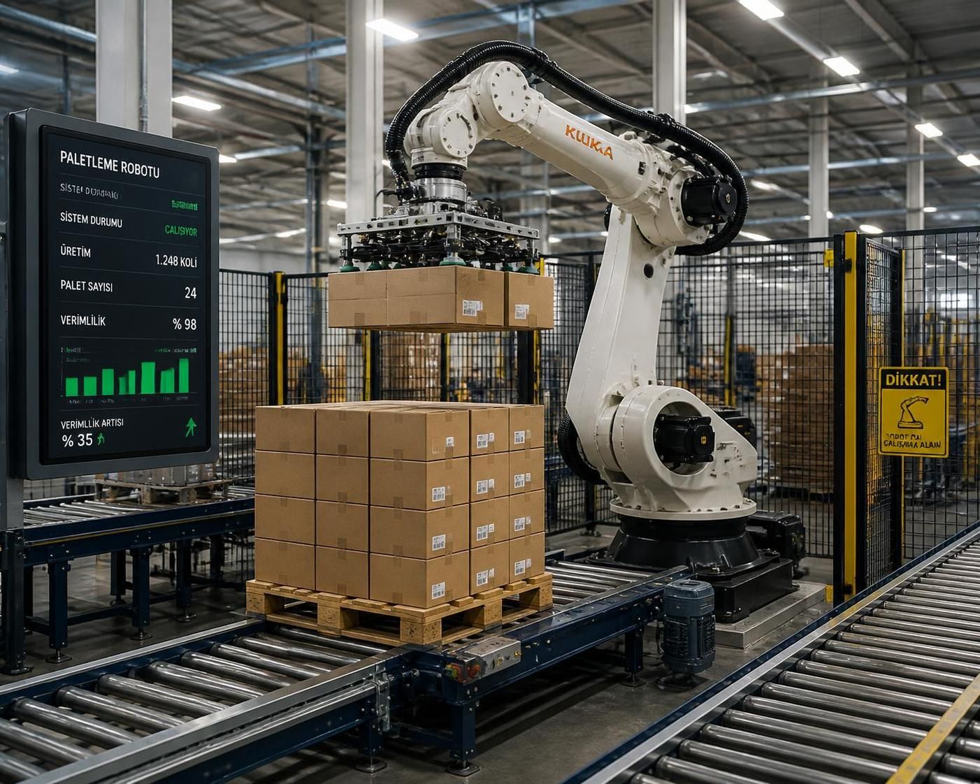paletleme robotu fiyatları hakkında bilgi edinin; maliyetler hangi faktörlere bağlı, fiyat aralıkları ve seçim kriterleri nelerdir detaylı açıklamalar burada.