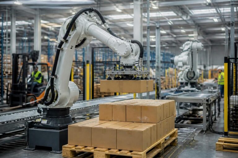 paletleme robotu fiyatları ne kadar olduğu ve fiyatları etkileyen faktörler hakkında detaylı bilgi edinin. endüstriyel otomasyonda maliyetleri etkileyen unsurları keşfedin.
